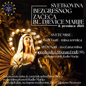 Proslava župne svetkovine Bezgrešnog začeća BDM u Maču